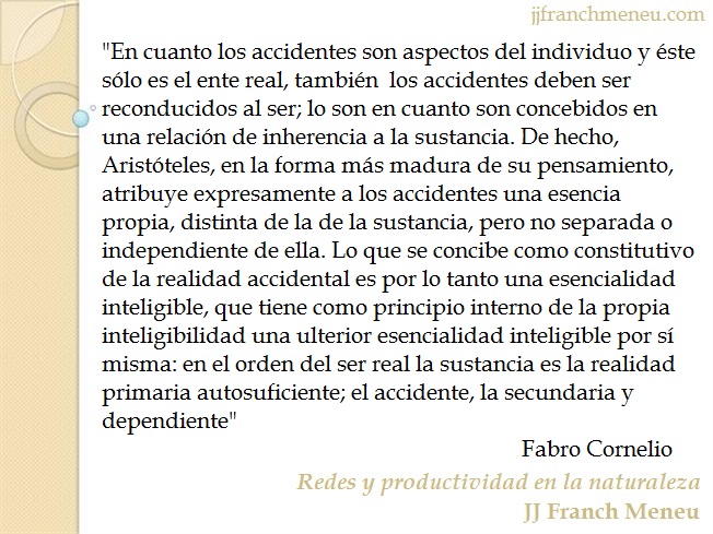 REDES Y PRODUCTIVIDAD EN LA NATURALEZA